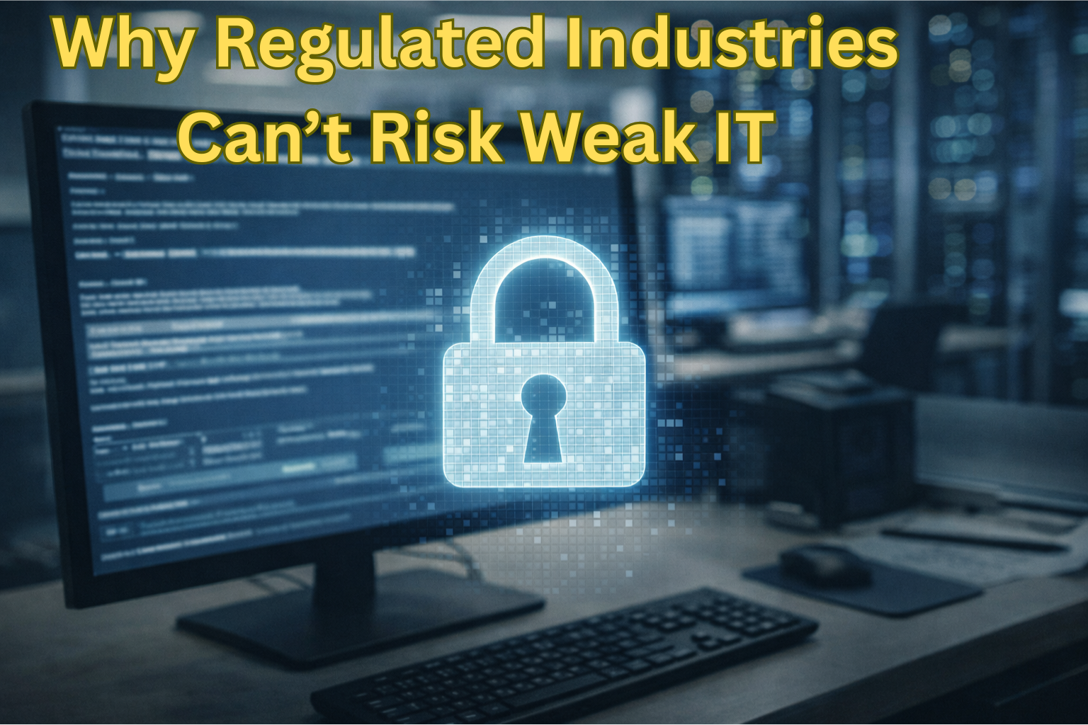 Why Regulated Industries Can’t Risk Weak IT