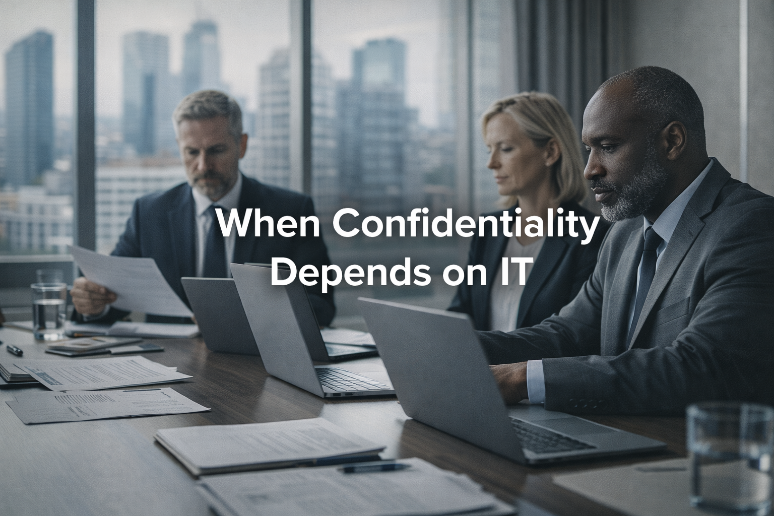 When Confidentiality Depends on IT