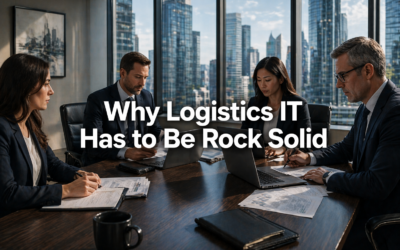 When One Delay Becomes a Chain Reaction: Why Logistics IT Has to Be Rock Solid
