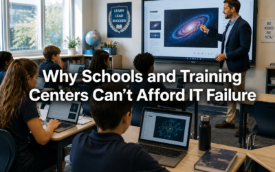 Why Schools and Training Centers Can’t Afford IT Failure